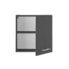 Laundreezy LD50H50A Freisteller frontal offen Anthrazit_74-200-C0