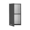 Laundreezy LD50H90A Freisteller frontal offen Anthrazit_74-201-C0