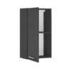 Laundreezy LD50H90A Freisteller seitlich offen Anthrazit_74-201-C0