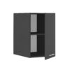 Laundreezy LDA50H76A Freisteller seitlich offen Anthrazit_37-204-C0