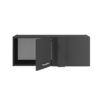 Laundreezy LDAE100H38A Freisteller frontal offen Anthrazit_37-206-C0