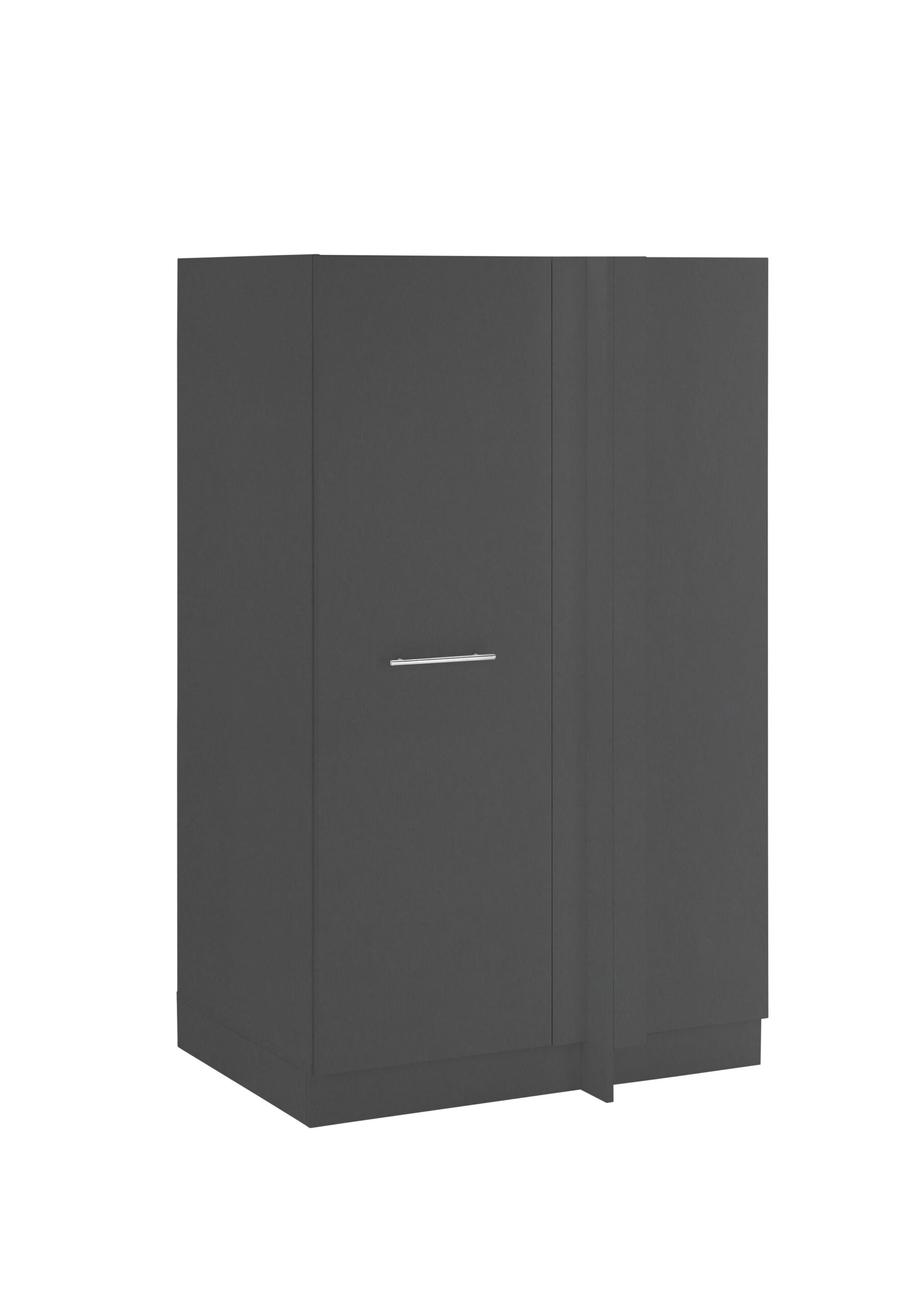 Laundreezy LDES100A Freisteller mit Sockel seitlich Anthrazit_70-204-C0