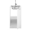 Laundreezy LDSPU50W mit Spüle und Sockel Freisteller frontal offen_72-201-17