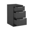 Laundreezy LDUS503SKA mit Sockel Freisteller seitlich offen Anthrazit_72-202-C0